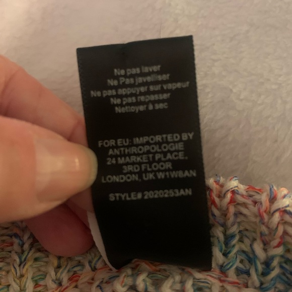 Anthropologie Akemi + Kin - One Size Kimono Cocoon Open Knit Poncho - Picture 15 of 15